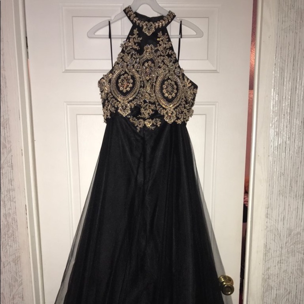 Two Piece Prom Dress - Picture 2 of 4